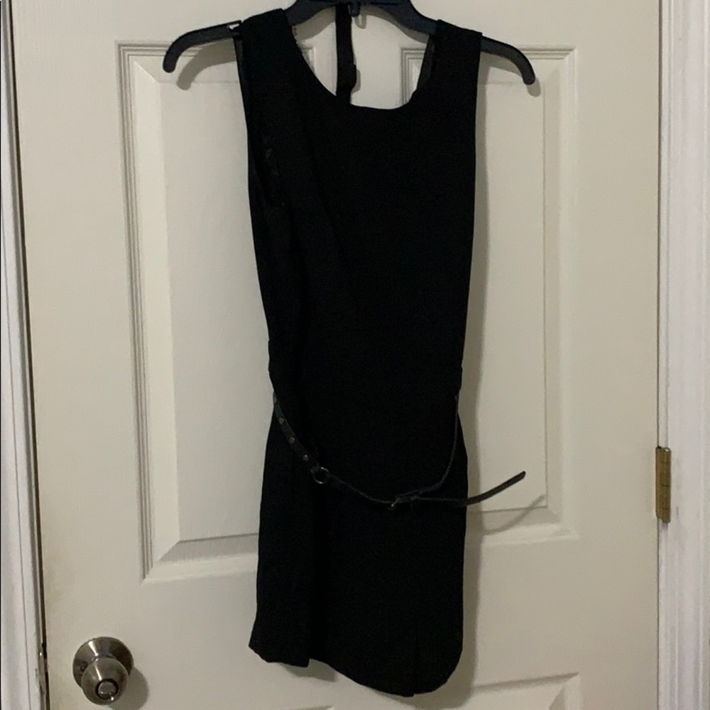 S forever 21 Black belted romper